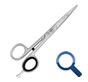 Premax professional hairdressing scissors. Professional hairstylist shears.